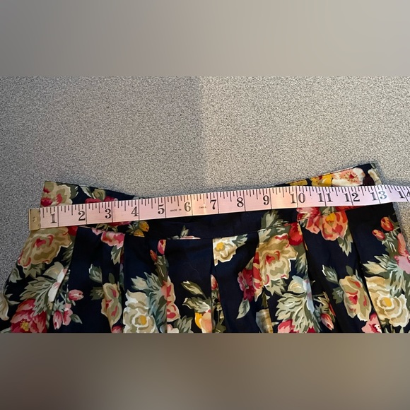 Vintage Susan Bristol Floral Rayon Skirt Size 10 - Picture 12 of 13